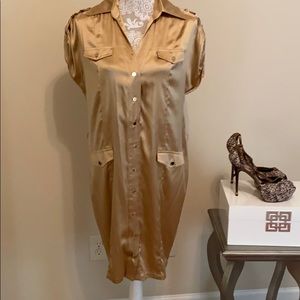 Shirt Dress w Collar